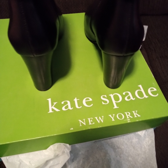 NIB KATE SPADE BOW ANKLE BOOTS SIZE 10 - Picture 6 of 10